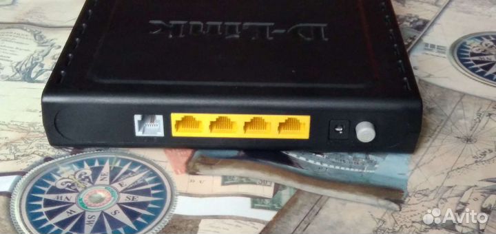 Wifi роутер D-Link DSL-2540U