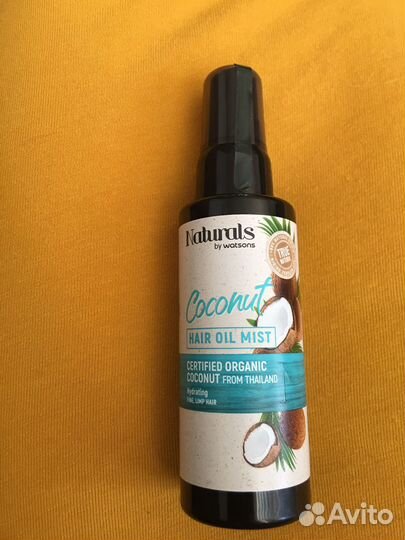 Спрей для волос, уход, кокосовое масло