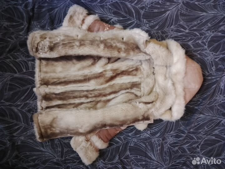 Дубленка на девочку