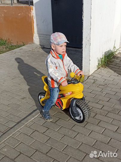 Мотоцикл-каталка детский Полесье 