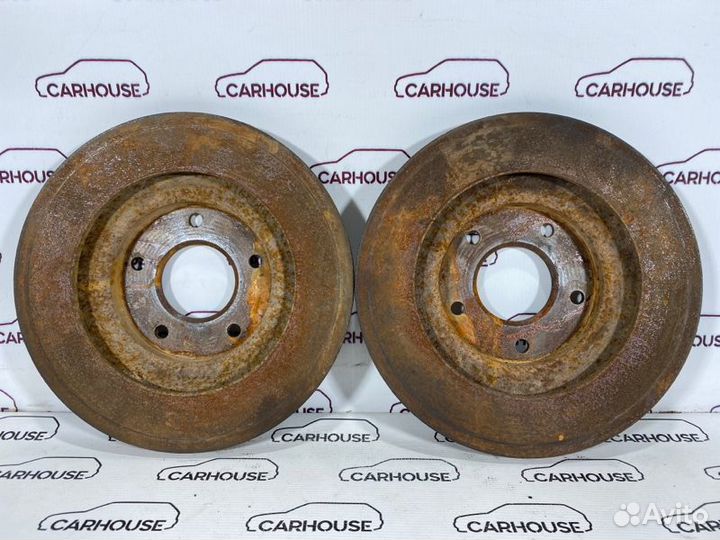 Тормозные диски переднее Mitsubishi Lancer 9 1.6
