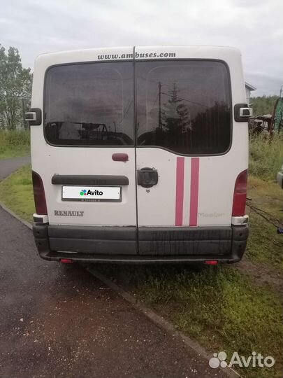Renault Master 2.5 МТ, 1999, 337 000 км