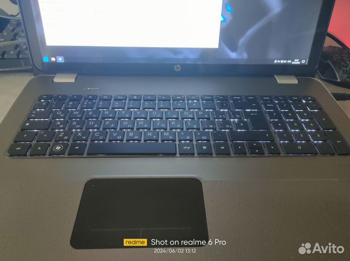 Ноутбук hp envy 17