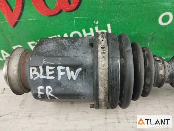 Привод передний правый mazda axela