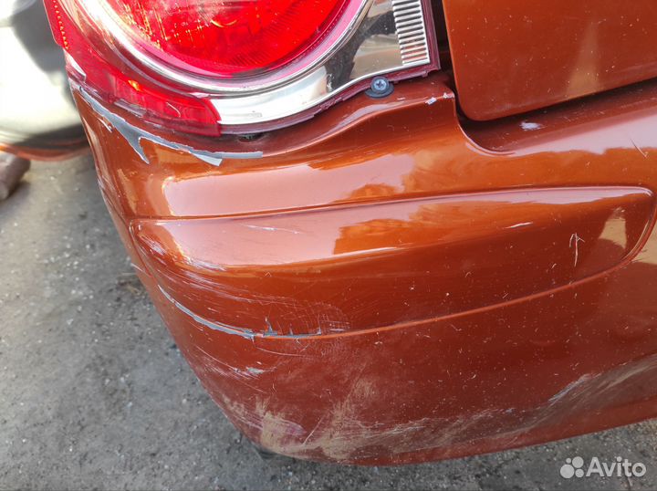 Бампер задний kia picanto