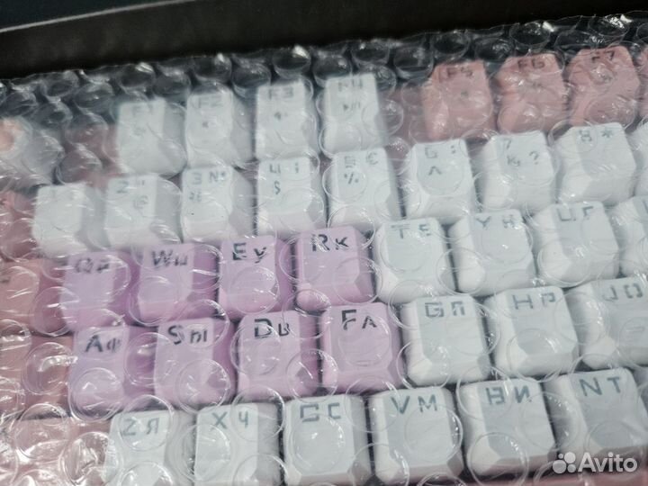 Клавиатура a4tech B800 pink