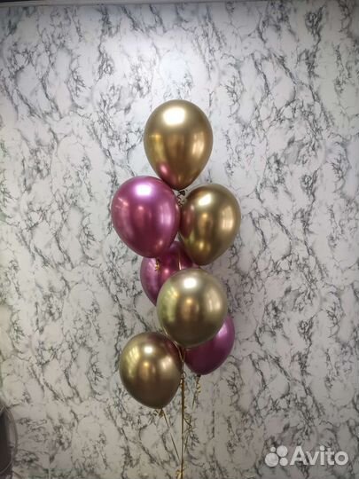 Гелиевые шары, воздушные шары, Оформление шарами