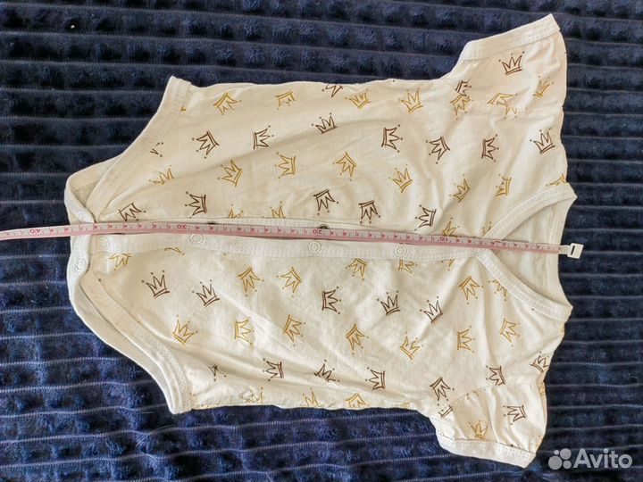 Боди с коротким рукавом 74-80