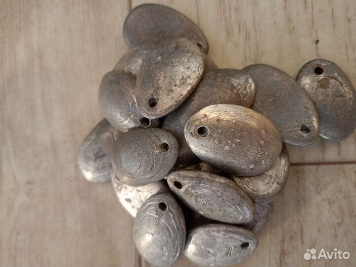 Рыболовные грузила. Ложка