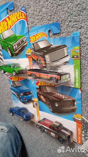 Hot wheels спортивные пикапы