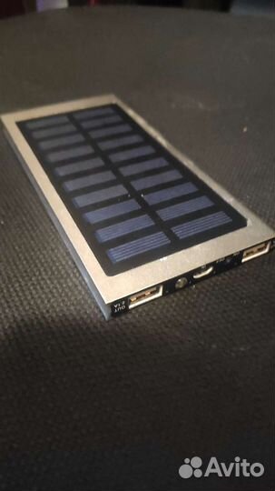 Power bank с солнечным элементом 2000 mah