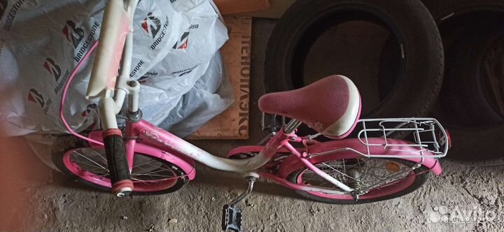 Детский велосипед бу., для девочки