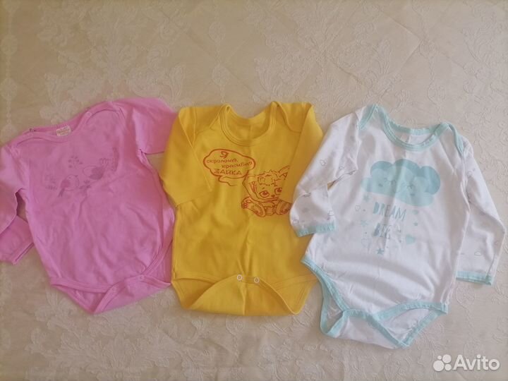 Боди для девочки 74 80