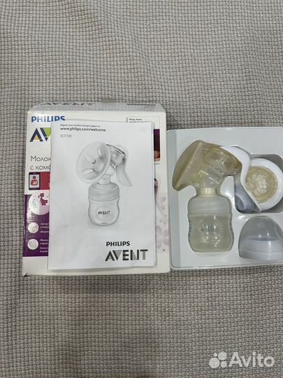Молокоотсос avent ручной
