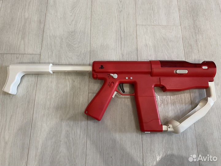 Автомат PS Move Sharp Shooter красный для PS3