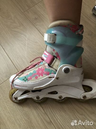 Роликовые коньки с регулировкоц 35-39