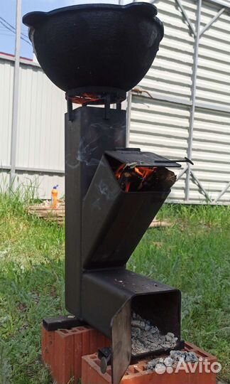 Печь ракета