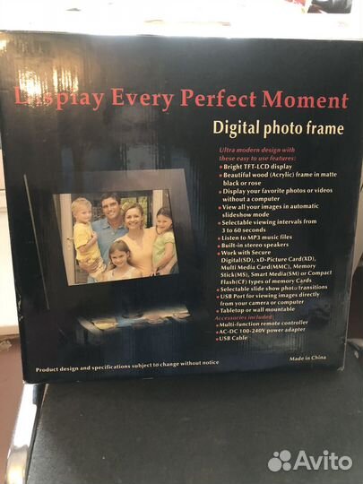 Цифровая фоторамка новая