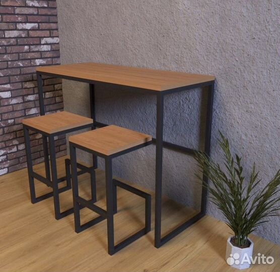 Барная стойка для кухни лофт