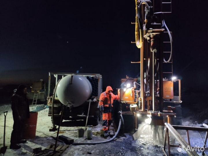 Бурение скважин с промывкой