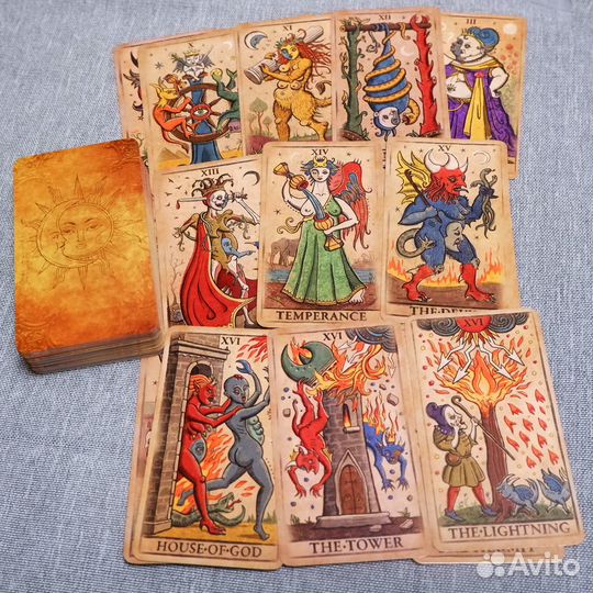 Карты таро Trionfi Della Luna