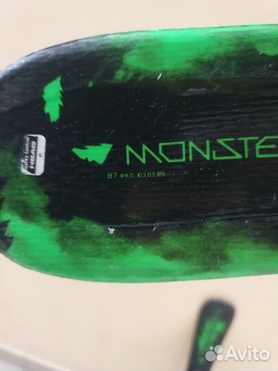 Горные лыжи детские head 87см