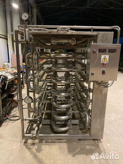 Установка для охлаждения творожного сгустка