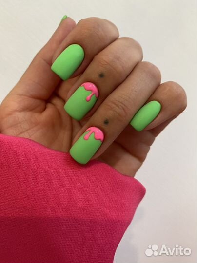 Маникюр Солнечный город