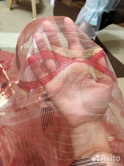 Шторы комплект с тюлью