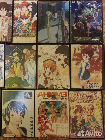 Dvd диски аниме