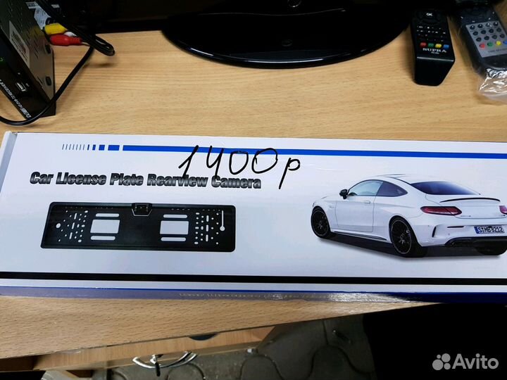 Рамка на номер с камерой