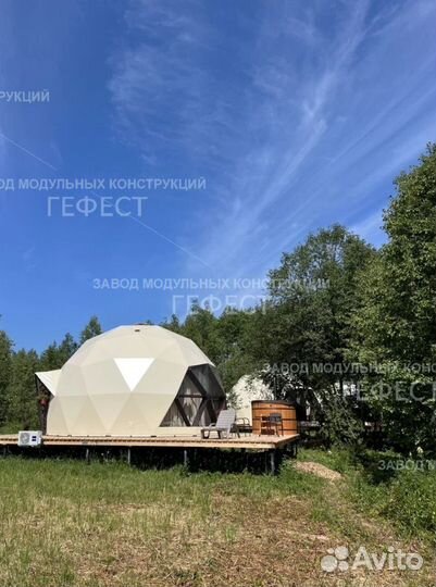 Геокупол, шатер для глэмпинга