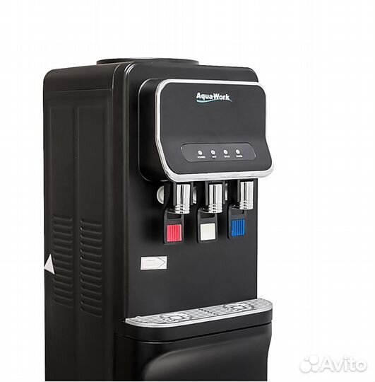 Кулер для воды Aqua Work V93-W черный со шкафчиком