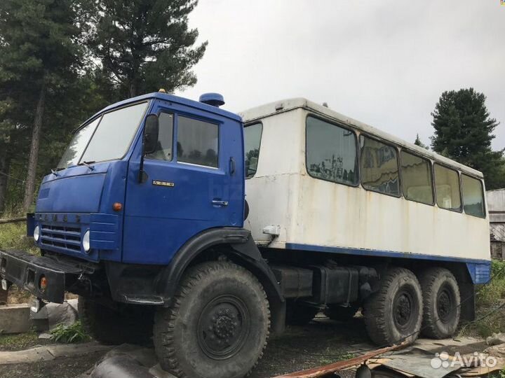 Кабина вахты Камаз 4310, синий