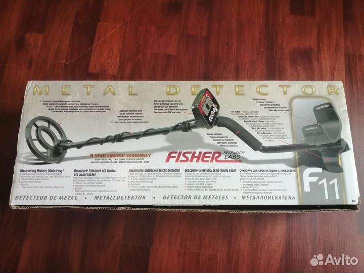 Металлоискатель fisher f11
