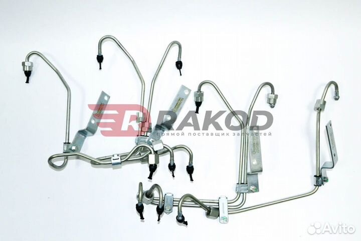 Трубки топливные к-т howo евро-2 createk