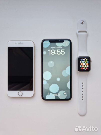 iPhone 11, Айфон 7, Apple watch 3