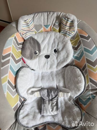 Шезлонг fisher price щенок