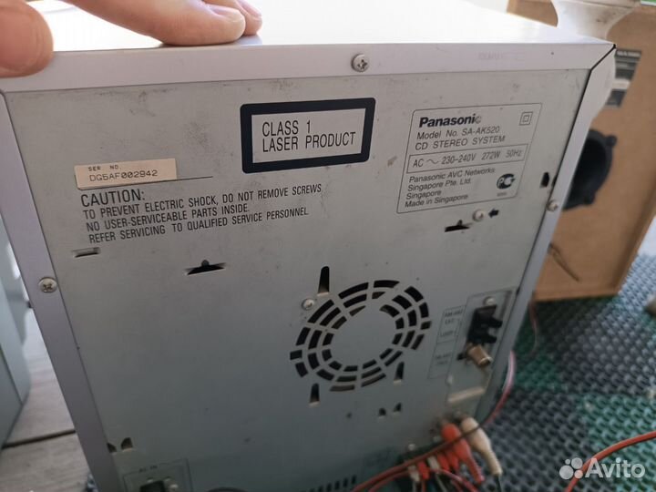 Музыкальный центр Panasonic