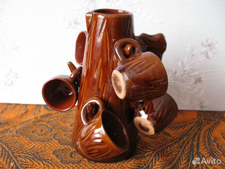 Кувшины керамические, пепельница Дракон СССР