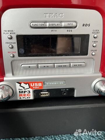 Мини CD ресивер teac SL-D920 Red