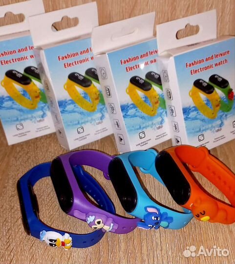 Детские часы наручные электронные