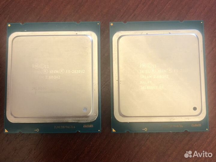 Процессор e5-2630v2