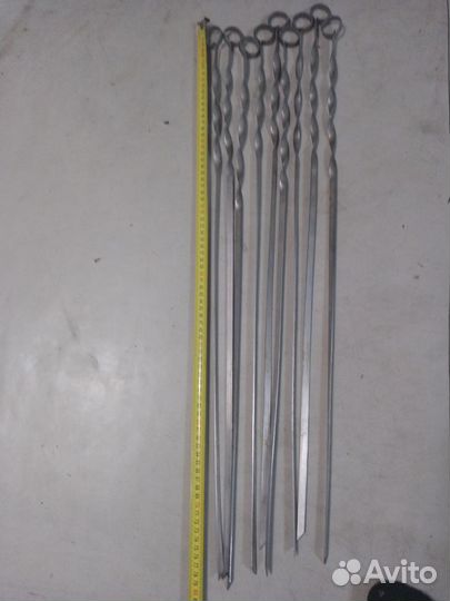 Набор шампуров из нержавеющей стали