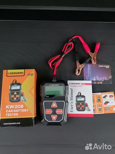 Тестер автомобильного аккумулятора