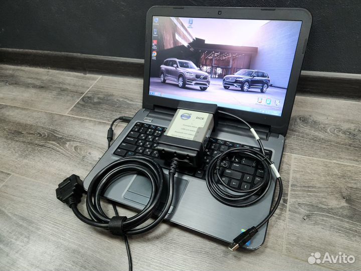 Комплект Volvo Vida Dice + ноутбук с по