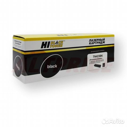 Картридж Hi-Black TN-423BK для Brother, Bk, 4,5K