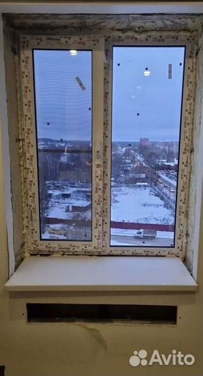 Окна пластиковые с установкой под заказ Rehau