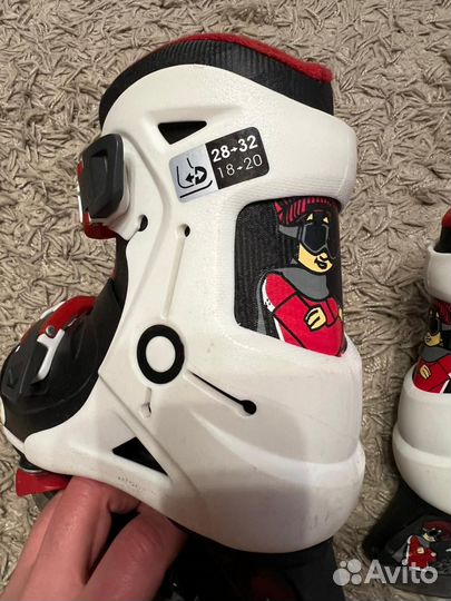 Коньки детские раздвижные