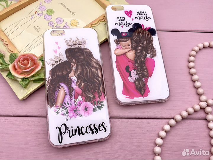 Чехол на iPhone 5, 6, 7, 8 с принтом
